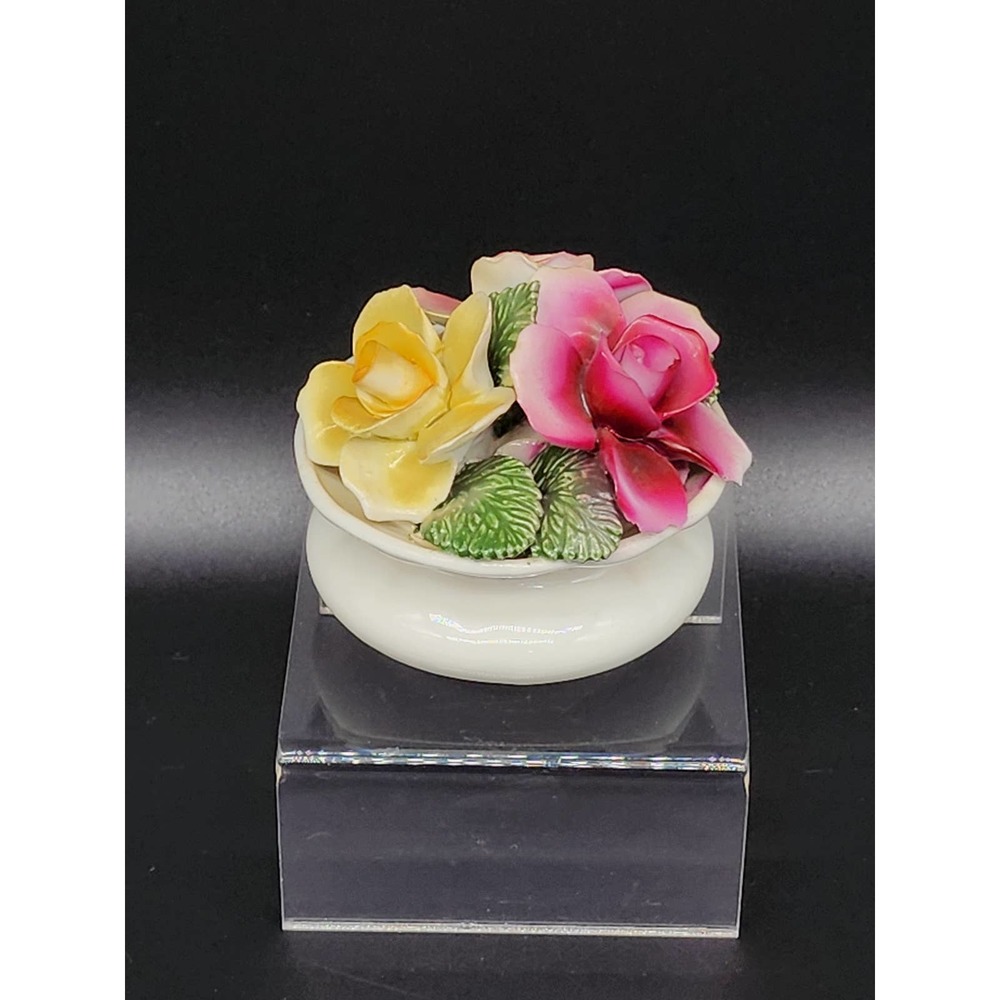 Vintage Thorley Capodimonte Bone China Rose Decoration, Staffordshire England,